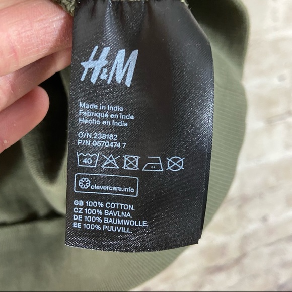 Olive green Los Angela’s long sleeve T-shirt XL - Picture 3 of 5